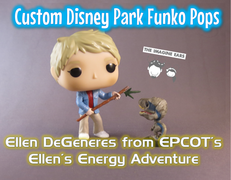 Ellen Degeneres Funko pop epcot ellen's energy adventure imagine ears imagineears